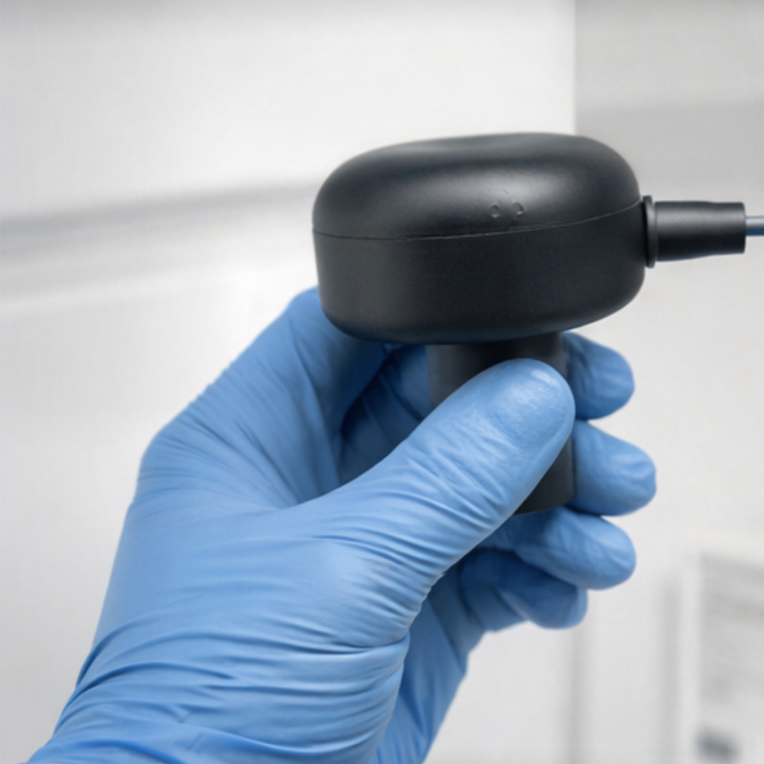 Velocity probe for laboratory fume hood