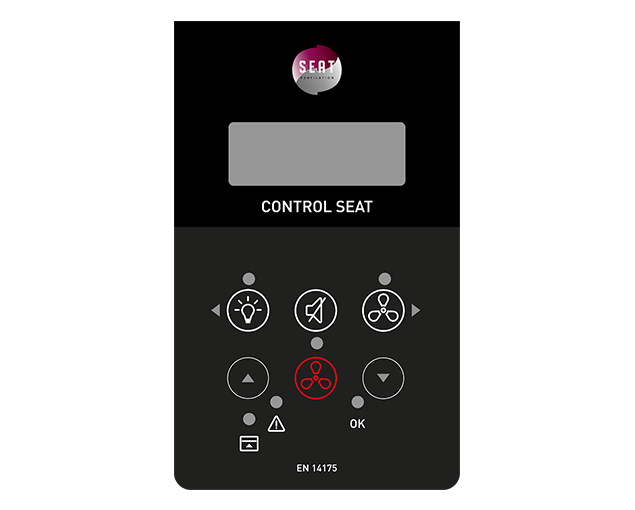 Fume hood controller version CONTROL SEAT